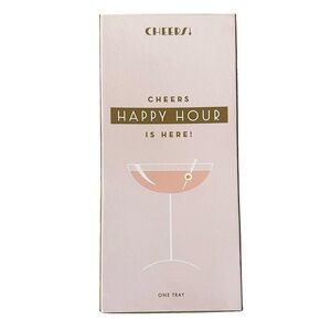 Rosanna | Cheers Happy Hour Is In Here In A Gift Box Tray